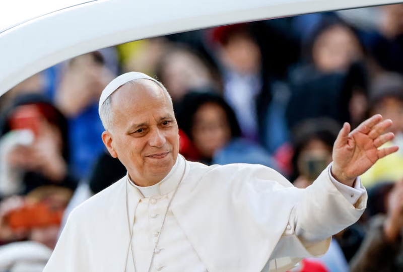 Pope Leo arrives in Türkiye on closely watched first overseas trip